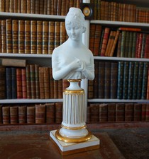 Bust of Madame Récamier in biscuit - Niderviller - 19th century