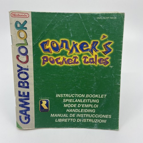 Notice nintendo game - boy, color