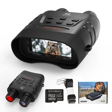 GTMEDIA Lunettes de vision nocturne Jumelles infrarouges Enregistrement Zoom 5x