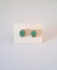 Boucles d'oreille émeraude