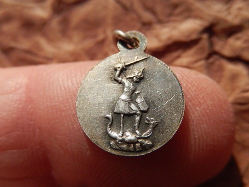 Medaille saint michel dragon - saint,