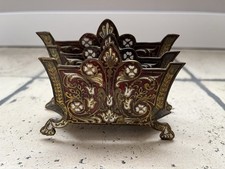Porte-lettre ancien cloisonné