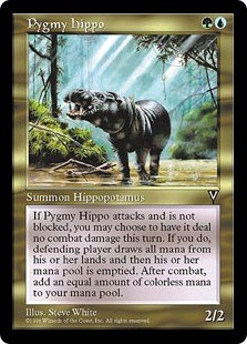 Magic mtg hippopotame - -,