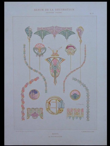Bijoux art nouveau rene - art, nouveau,