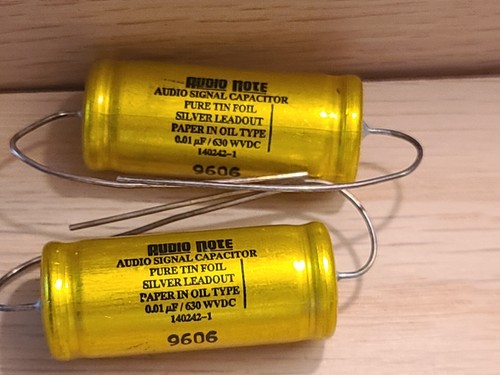 Audio note 01uf 630 wvdc - note, 0.01uf