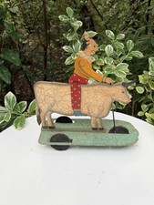 Jouet ancien en tôle peinte