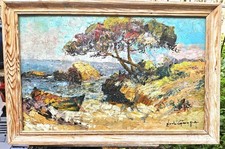 La barque sous les pins