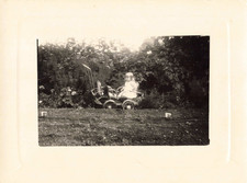 OLD PHOTOGRAPH GIRL IN THE