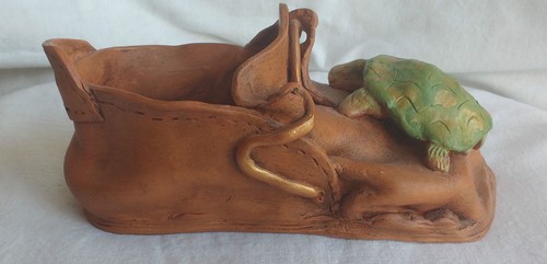 Belle chaussure terre cuite - chaussure,