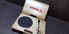 Platine vinyle portable Vestax handy trax blanche Handytrax lecteur de disque...