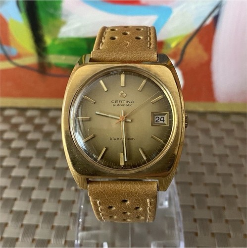 Certina blue ribbon montre - blue,