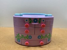 BLUEBIRD TOY POLLY POCKET MAKEUP SUITCASE 1991 INCOMPLETE