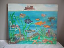 TABLEAU NAIF DE DENISE COLLET