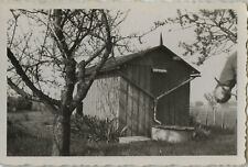 OLD PHOTO - VINTAGE SNAPSHOT - GARDEN HUT HUT LE HOLE - GARDEN 1928