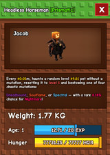 Headless Horseman | Grow a Garden | Cheapest