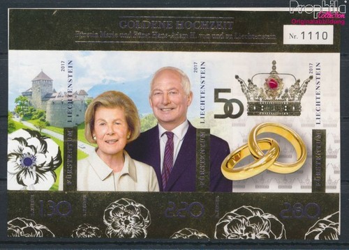 Timbres liechtenstein 2017 - liechtenstein,