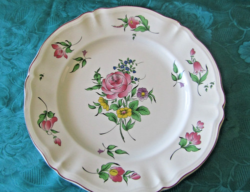 Gand plat rond - , faïence