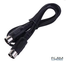 Cable MIDI 1m DIN 5 broches 5