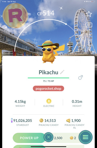 Shiny pikachu summer - shiny,