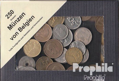 Belgique 250 grammes monnaies