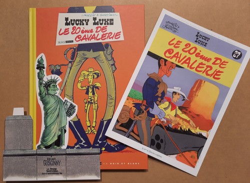 Lucky luke 20ème - lucky, cavalerie