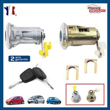 Serrure Barillet de Porte Avant Gauche et Droit prévu PEUGEOT 107 de 2005 à 2014
