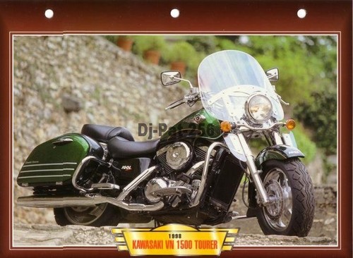 Fiche moto kawasaki - fiche, vn