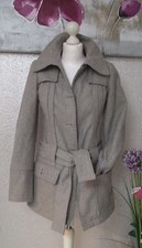 Vêtement occasion femme : Manteau hivers en Laine " Promod " - T : 34 *