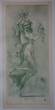 Armand RASSENFOSSE : La danse, Lithographie originale signée