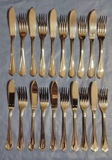 10  Couverts à Poisson