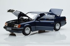 MERCEDES BENZ 300 CE-24 C124 COUPE 1992 NAUTICAL BLUE NOREV 183882 1:18 BLEU