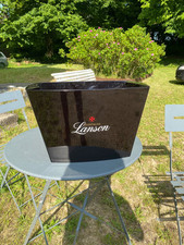 Lanson Black Plastic Champagne Lanson Champagne Basin Made in France