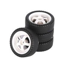 4pcs 33mm RC Drift Tire Wheel Hard Tire for LDRC AE86 A86 A86P LD1801 12651