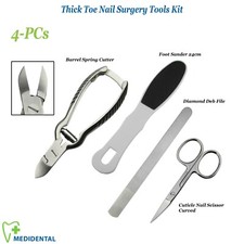 Gamme De Complet Incarnés Épais Ongle Chirurgie Kit Manucure / Pédicure Outils