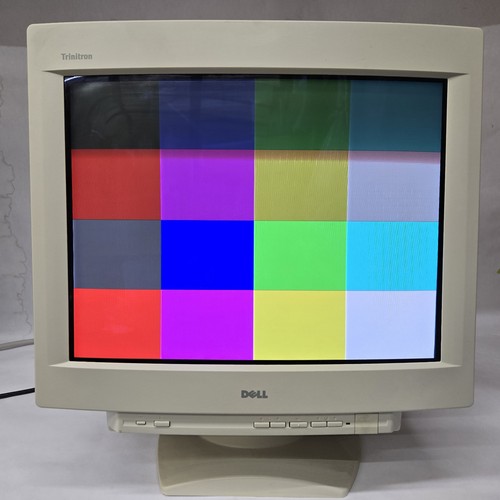 Vintage dell trinitron - dell,