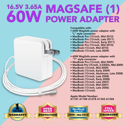 60w for apple macbook pro - macbook, 13"