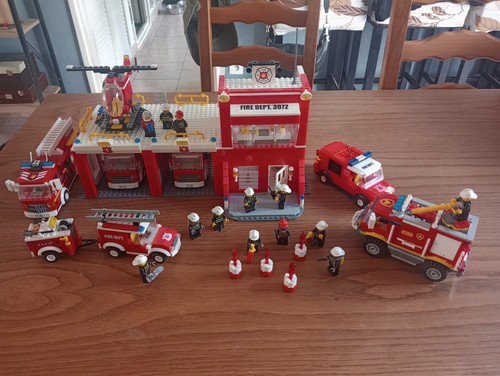 Lego caserne pompier - lego, 6
