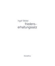 friedenserhaltungssatz, Ingolf