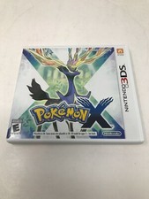 Case and Manual Only NO GAME Pokemon X Nintendo 3DS Authentic