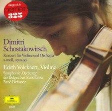 SHOSTAKOVICH Violin Concerto Op.99 EDITH VOLCKAERT DEFOSSEZ DGG 2536034 LP NM