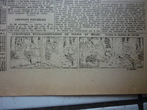 Tintin journal soir - journal,