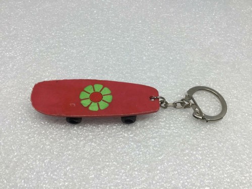 Vintage red skateboard key - vintage,