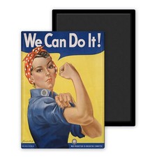 We can do it Vintage-Magnet Frigo 54x78mm personnalisé