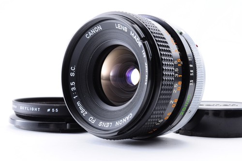 Objectif canon f 3 - fd, 28