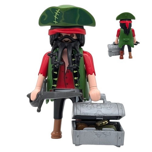 Playmobil figurine pirate vert