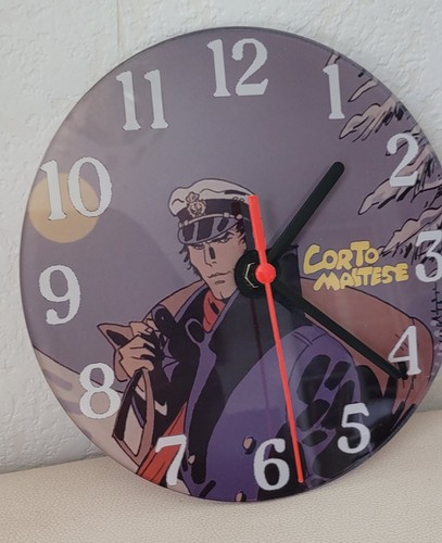 Horloge murale corto maltese - horloge,