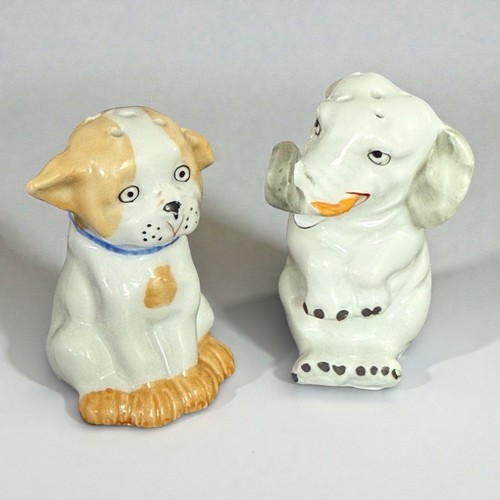 Salières anciennes chien - , &