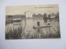 Old postcard HAUTE SAONE 70 LURE FISHING POND CARDS