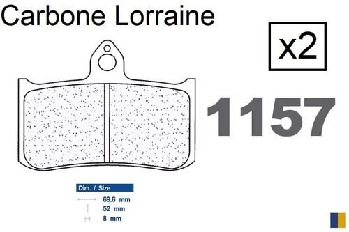 Plaquettes carbone lorraine - carbone,