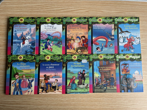 Lot livres cabane - lot,